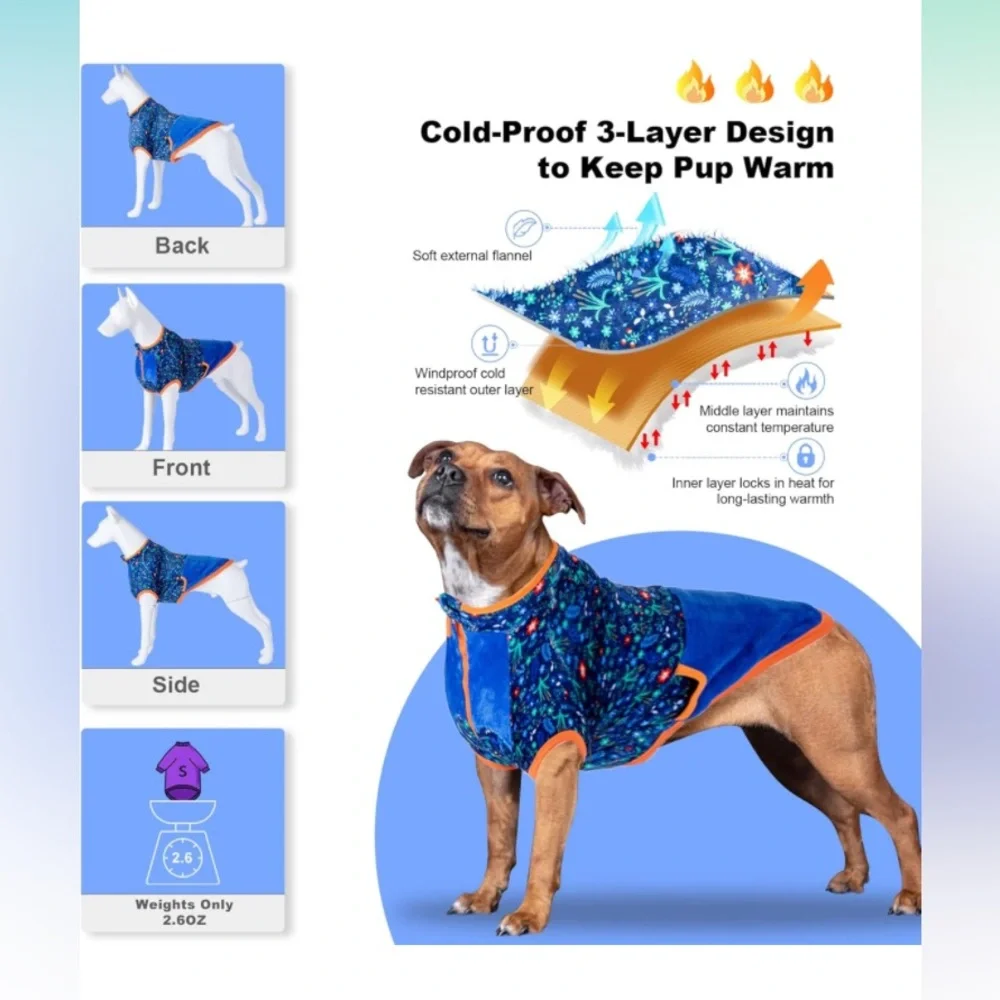 NWT LovinPet Fleece Dog Pullover